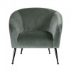 Fauteuil Inova Jade Velvet / Black