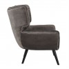 Fauteuil Emily Stone velvet