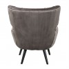 Fauteuil Emily Stone velvet