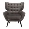 Fauteuil Emily Stone velvet