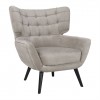 Fauteuil Emily Khaki velvet