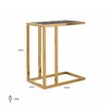 Table d'appoint Blackbone gold