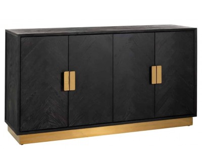 Dressoir Bahut Blackbone gold 4-portes