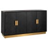 Dressoir Bahut Blackbone gold 4-portes