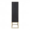 Bar Armoire murale Présentoir Blackbone gold 2-portes