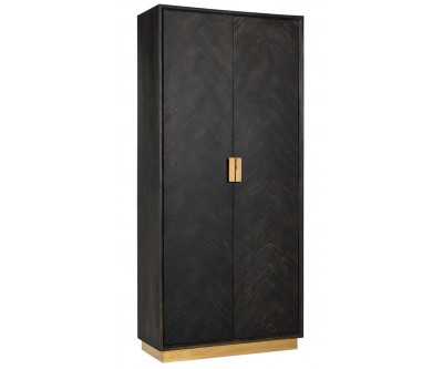 Bar Armoire Présentoir Blackbone gold 2-portes (haut)