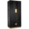 Bar Présentoir Armoire Blackbone gold avec 2-portes 2-tiroirs