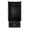 Bar Présentoir Armoire Blackbone gold avec 2-portes 2-tiroirs