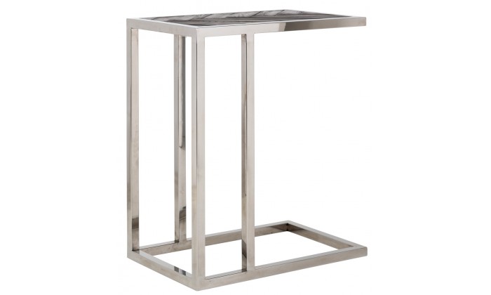 Table d'appoint Blackbone silver