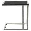 Table d'appoint Blackbone silver