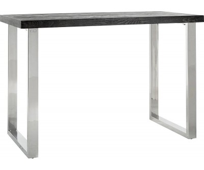 Table de bar haut Blackbone silver 160
