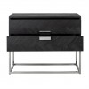 Commode Blackbone silver 2-tiroirs