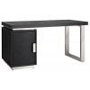 Bureau Desk Blackbone silver 1-porte