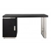 Bureau Desk Blackbone silver 1-porte