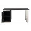 Bureau Desk Blackbone silver 1-porte