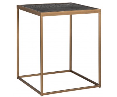 Table d'appoint d'angle Blackbone Brass 50x50