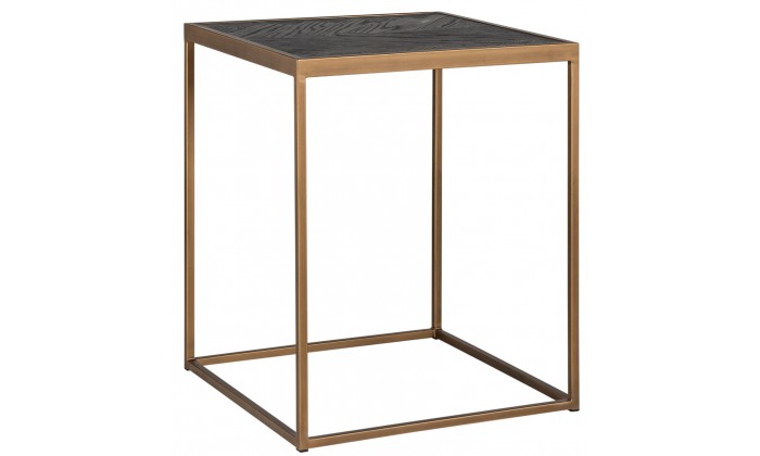 Table d'appoint d'angle Blackbone Brass 50x50