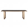 Table à manger gold design Hunter 230