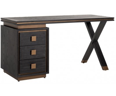 Desk Bureau Hunter 3-tiriors Richmond Interiors Hunter Bureautafel