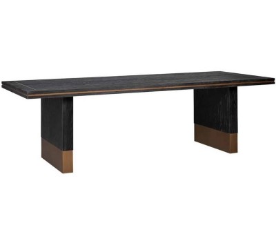 Table à manger gold design en acier or Blackbone Richmond Interiors Hunter Eettafel 