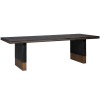 Table à manger gold design en acier or Blackbone Richmond Interiors Hunter Eettafel 