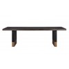 Table à manger gold design en acier or Blackbone Richmond Interiors Hunter Eettafel 