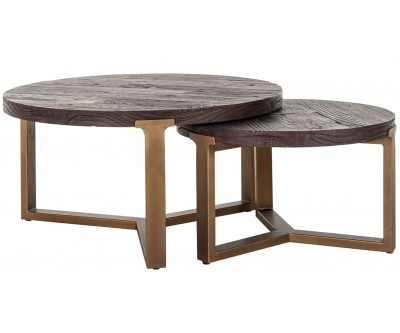 Table de salon Cromford Mill set de 2 Richmond Interiors Cromford Mill Salontafel Set