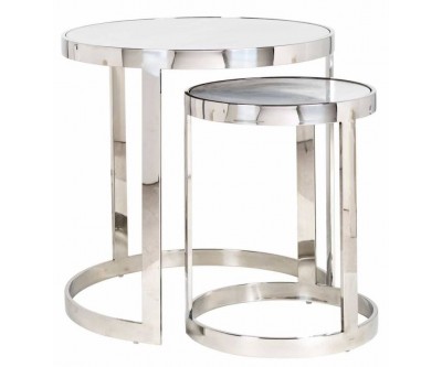 Table d'appoint  d'angle Levanto set de 2 Richmond Interiors Levanto Bijzettafel Set