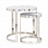 Table d'appoint  d'angle Levanto set de 2 Richmond Interiors Levanto Bijzettafel Set