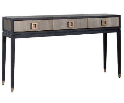 Console Richmond Interiors Console Bloomingville 3-tiroirs Console Bloomingville 3-drawers shagreen