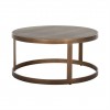 Richmond Interiors Table de salon Bloomingville set de 2 Coffee table Bloomingville set of 2 round shagreen