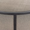 Table d'appoint  d'angle  gigogne richmond-interiors- Lustrio 48Ø Bloomingville