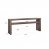 Richmond Interiors Console Classio Vegan Leather