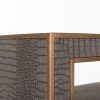 Richmond Interiors Console Classio Vegan Leather