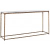 Richmond Interiors Console Steel Smith brass