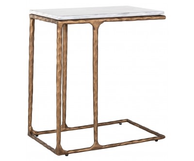 Table d'appoint Steel Smith brass