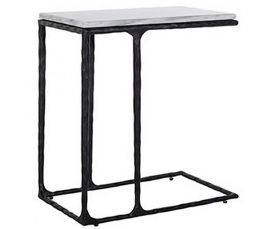 Table d'appoint Steel Smith black