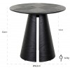 Table d'appoint Blax 50x50