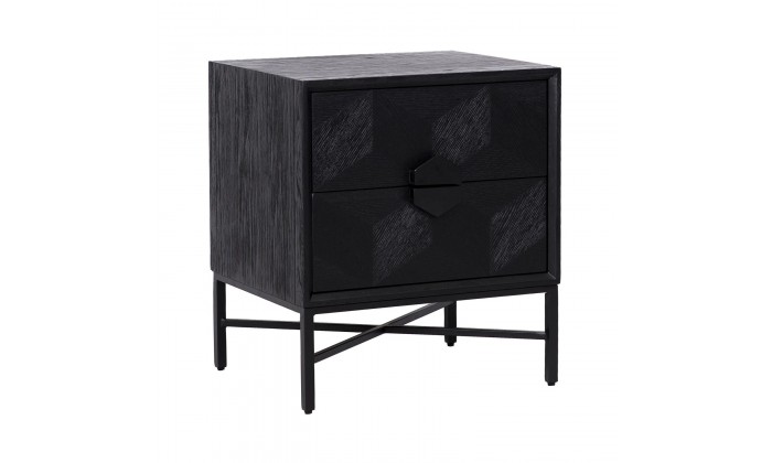 Table gigogne coinChevet Commode Blax 2-tiroirs Chest of drawers Blax with 2-drawers Ladekast