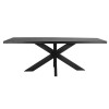 Table à manger galaxy caractéristique robuste et chic top+ leg Oakura Eettafel 200 cm