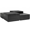 Coffee table Richmond Interiors Table de salon Tetrad set/4 Salontafel Blok Rechthoek oakura