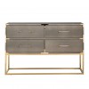  Dressoir Buffet Bahut Richmond Interiors Sideboard  Calesta 4 tiroirs