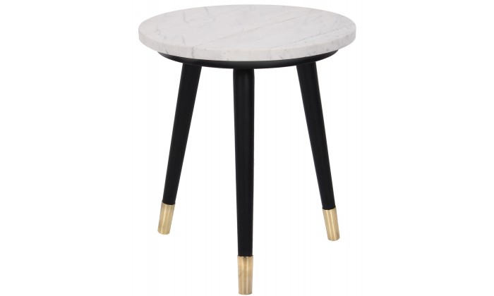 Richmond Interiors Table d'appoint Lexington 40Ø BijzettafelEnd table Lexington white round 40Ø