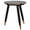 Richmond Interiors Dalton Bijzettafel Rond Table d'appoint Table d'angle set de  Bijzettafel End table