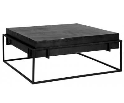 Richmond Interiors Bolder Salontafel Table de salon Bolder aluminium noir Coffee table Bolder aluminium black