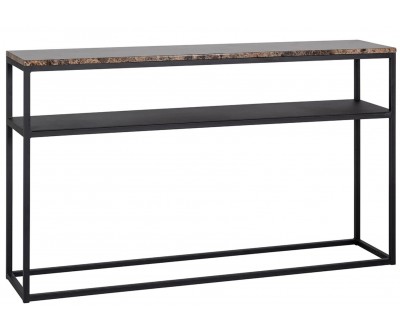 Richmond Interiors Sidetable Console Orion with brown marble Sidetable dalton