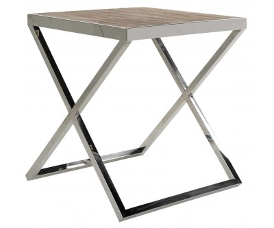 Richmond Interiors Table d'angle Redmond 55x55 Bijzettafel Table d'appoint Table d'angle Laptoptafel