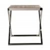 Richmond Interiors Table d'angle Redmond 55x55 Bijzettafel Table d'appoint Table d'angle Laptoptafel