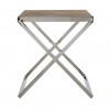 Richmond Interiors Table d'angle Redmond 55x55 Bijzettafel Table d'appoint Table d'angle Laptoptafel