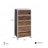 Richmond Commode Kensington 5-tiroirs Ladekast